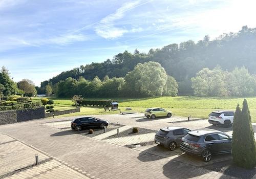 Aussicht vom Balkon