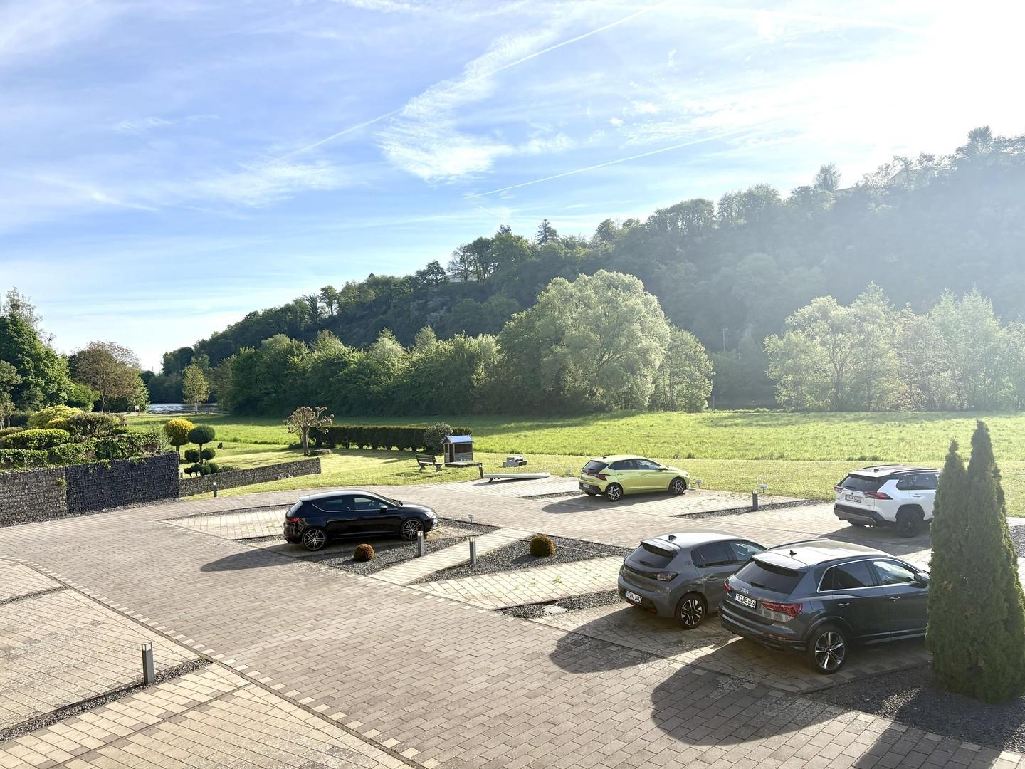 Aussicht vom Balkon