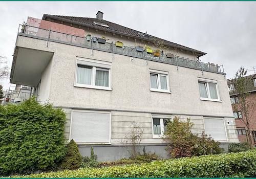 Ansicht des Wohnhauses von der Seite