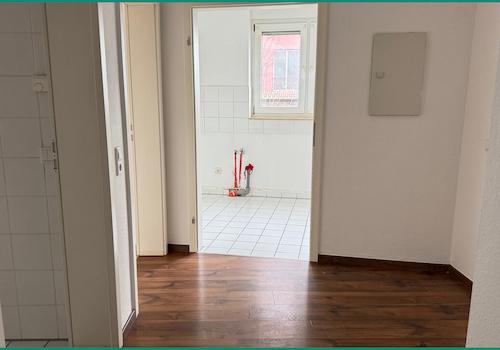 Diele und Eingangsbereich der Wohnung im Erdgeschoss