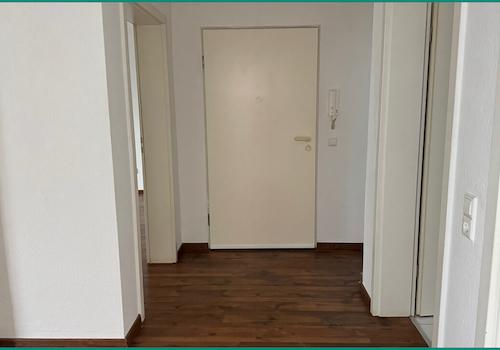 Flur der Wohnung im Erdgeschoss