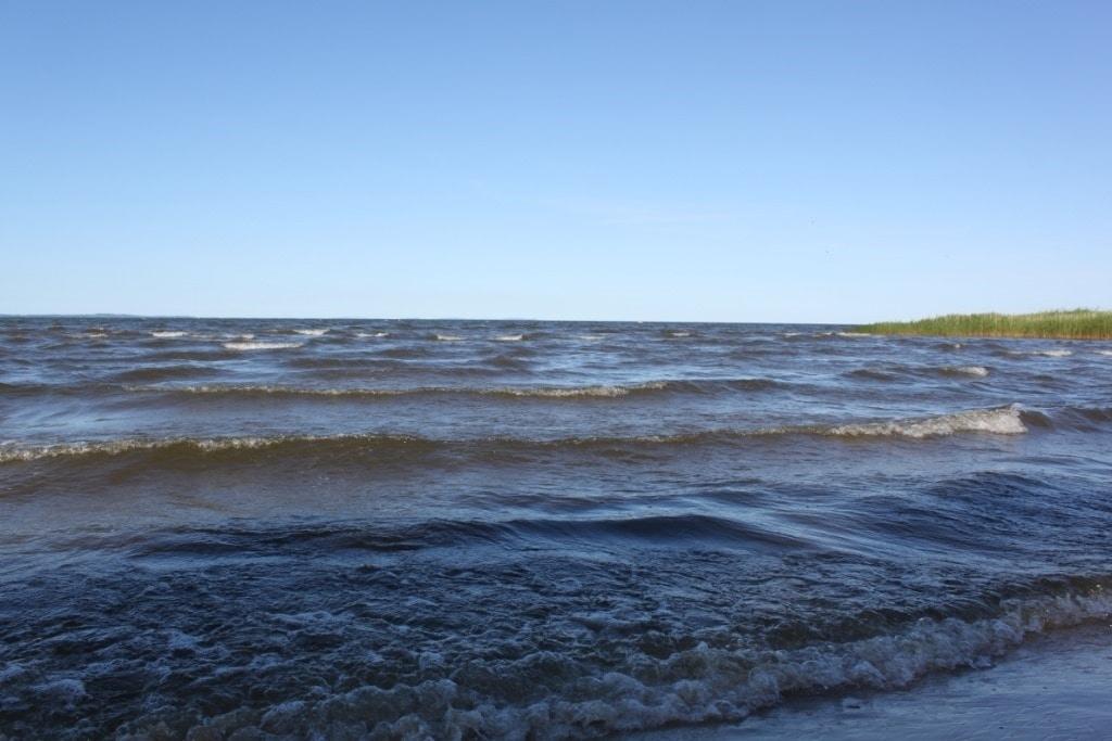 Stranddetail in Bellin