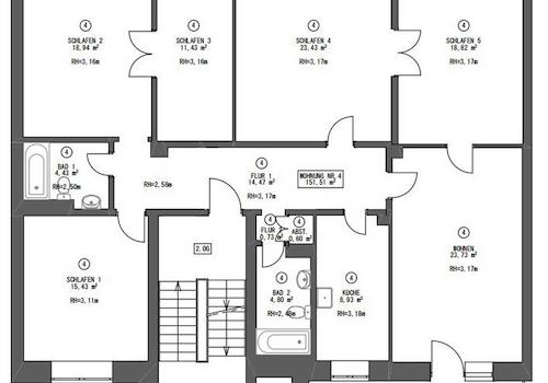 2.OG ganze Etage