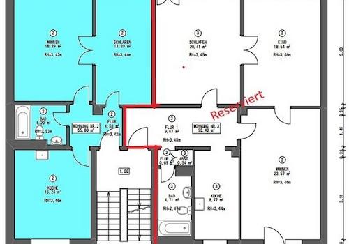 1. OG Wohnung links