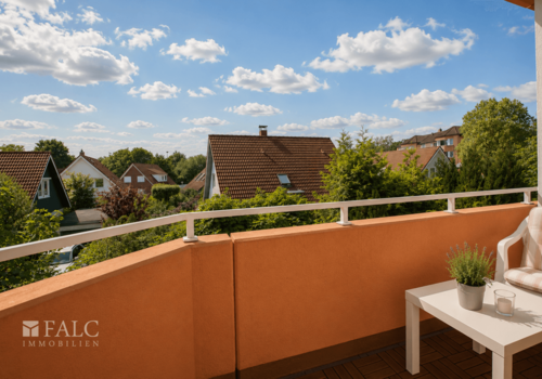 Balkon Aussicht