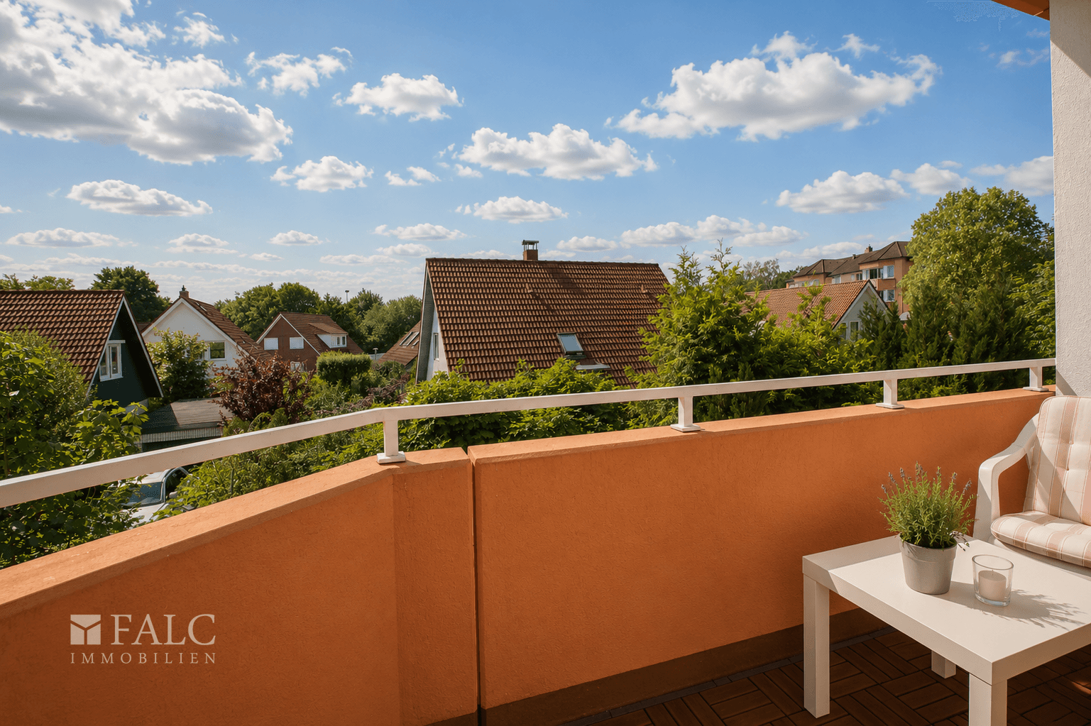 Balkon Aussicht