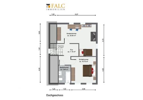 Grundriss Dachgeschoss
