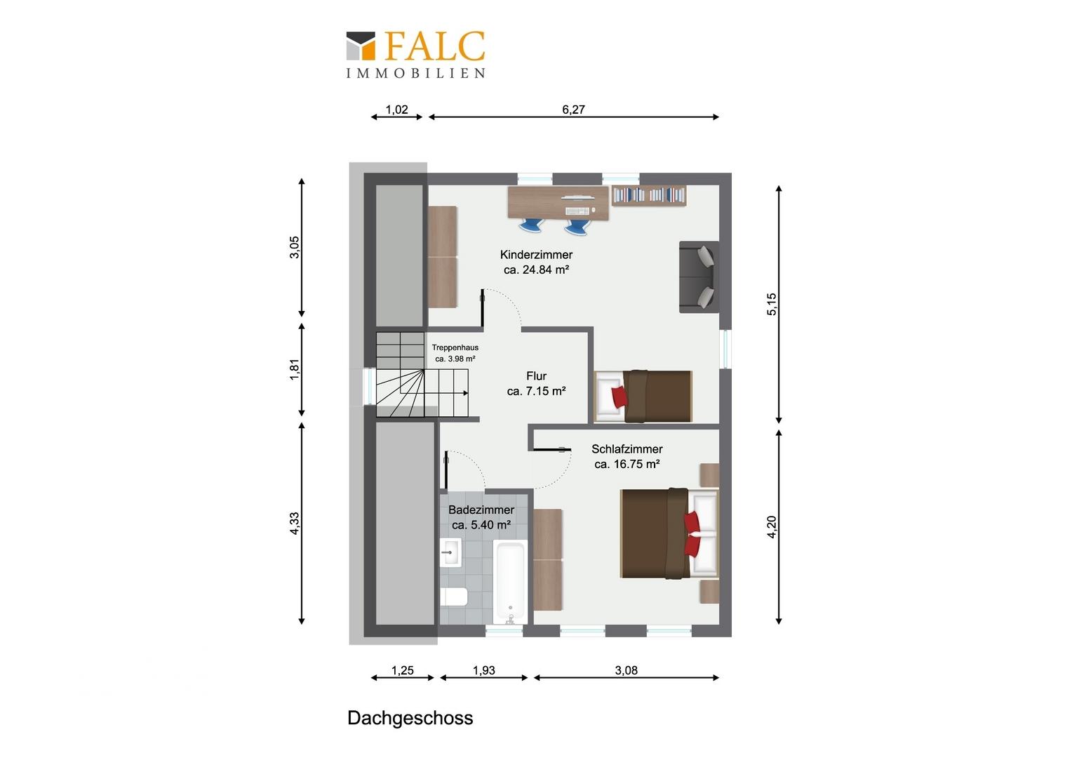 Grundriss Dachgeschoss