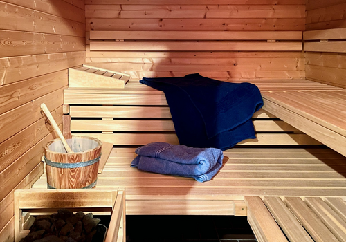 Sauna für bis zu 4 Personen