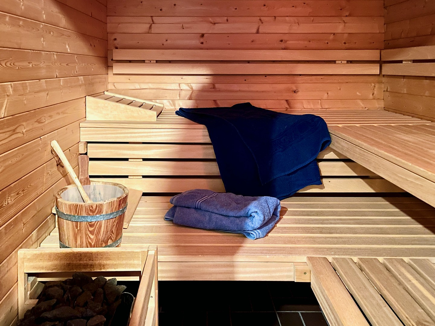 Sauna für bis zu 4 Personen