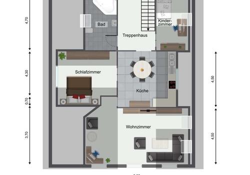 Grundriss Dachgeschoss