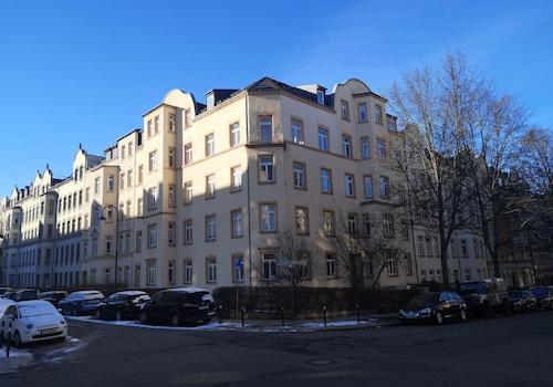 Blick auf das Haus