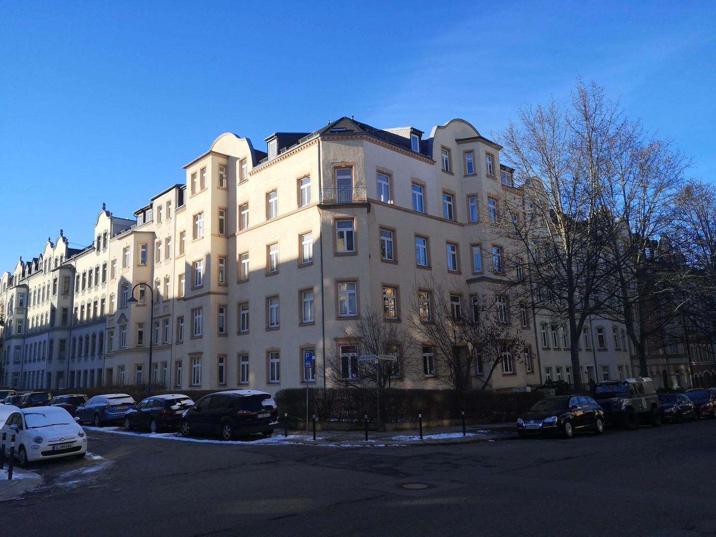 Blick auf das Haus