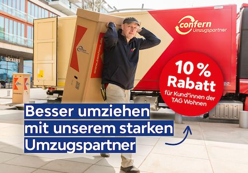 Umziehen mit Confern und sparen