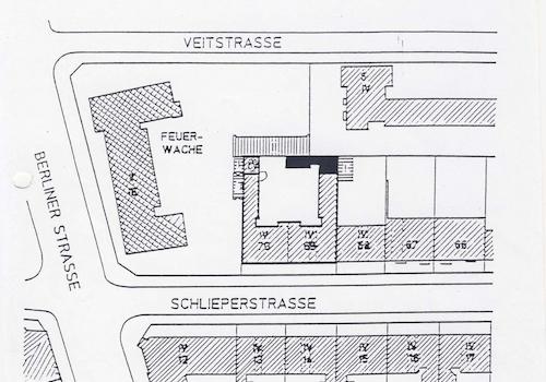 Lageplan Wohnanlage Nr. 70,69