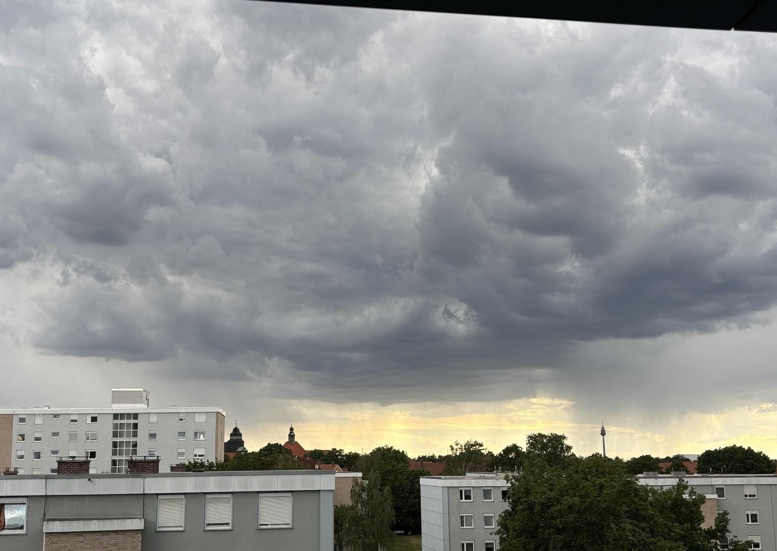 Aussicht Westbalkon