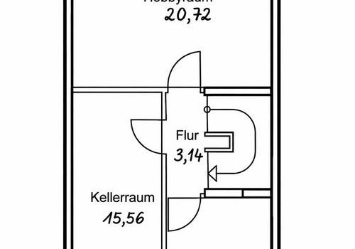 Grundriss Kellergeschoss