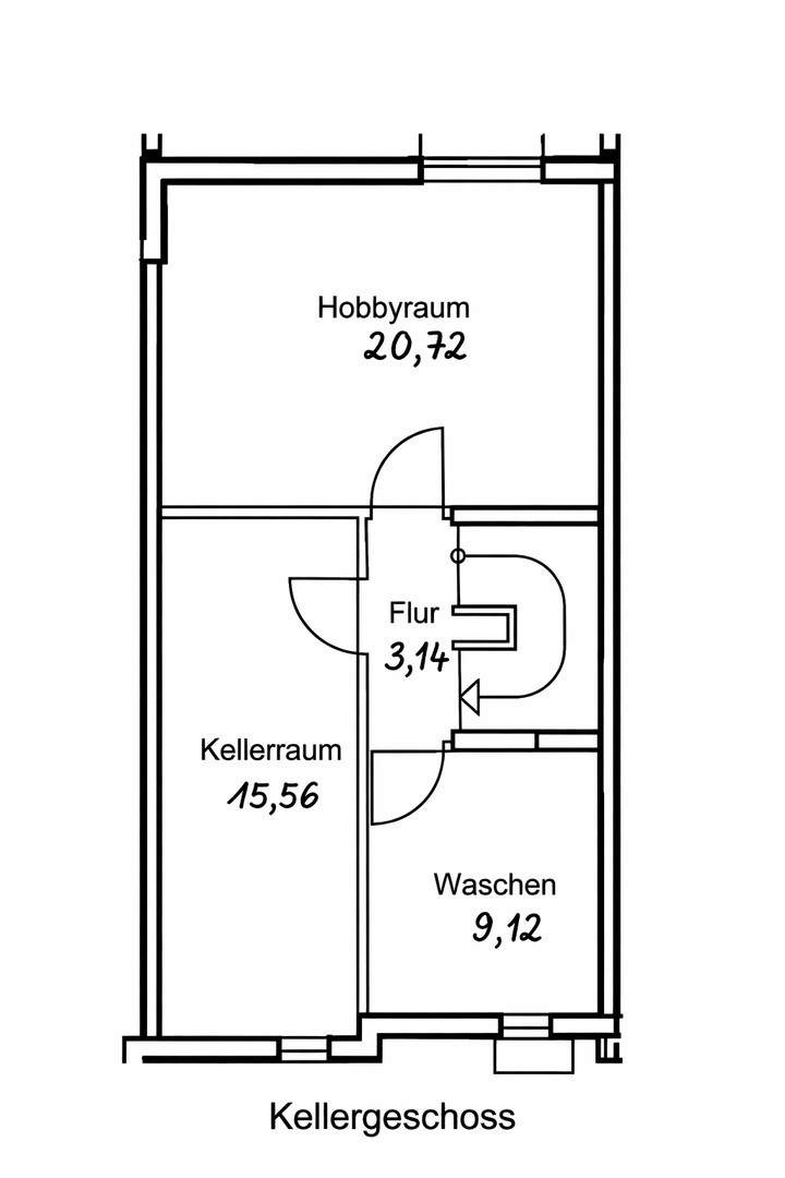Grundriss Kellergeschoss