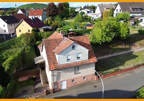 Blick auf das Haus