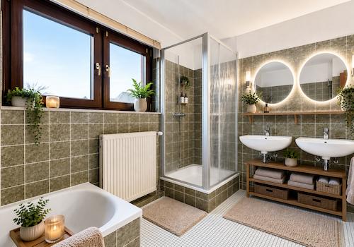 Badezimmer KI generiert