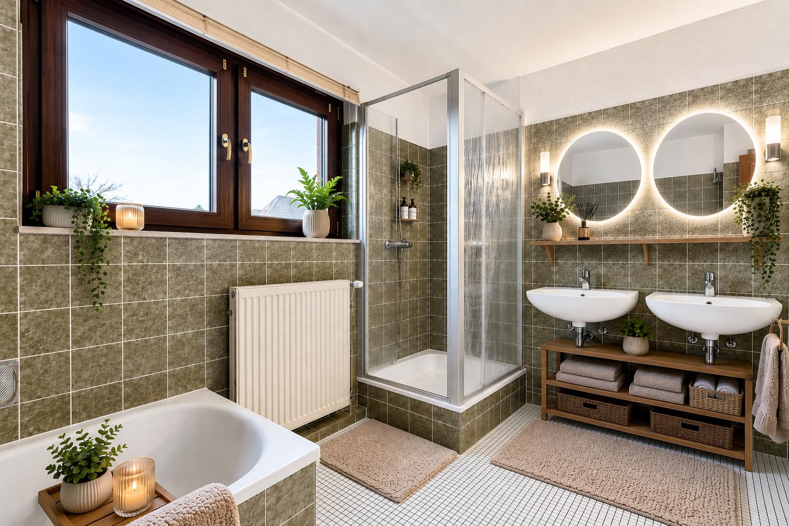 Badezimmer KI generiert