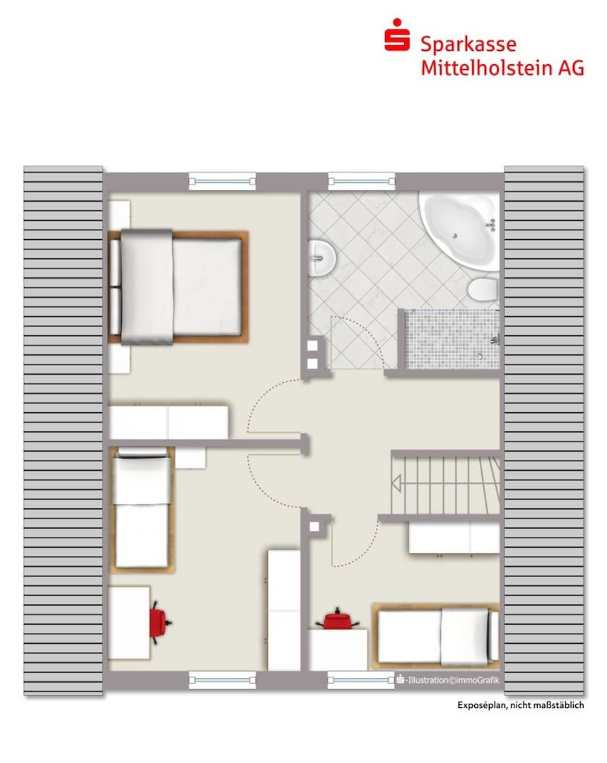 Grundriss Dachgeschoss