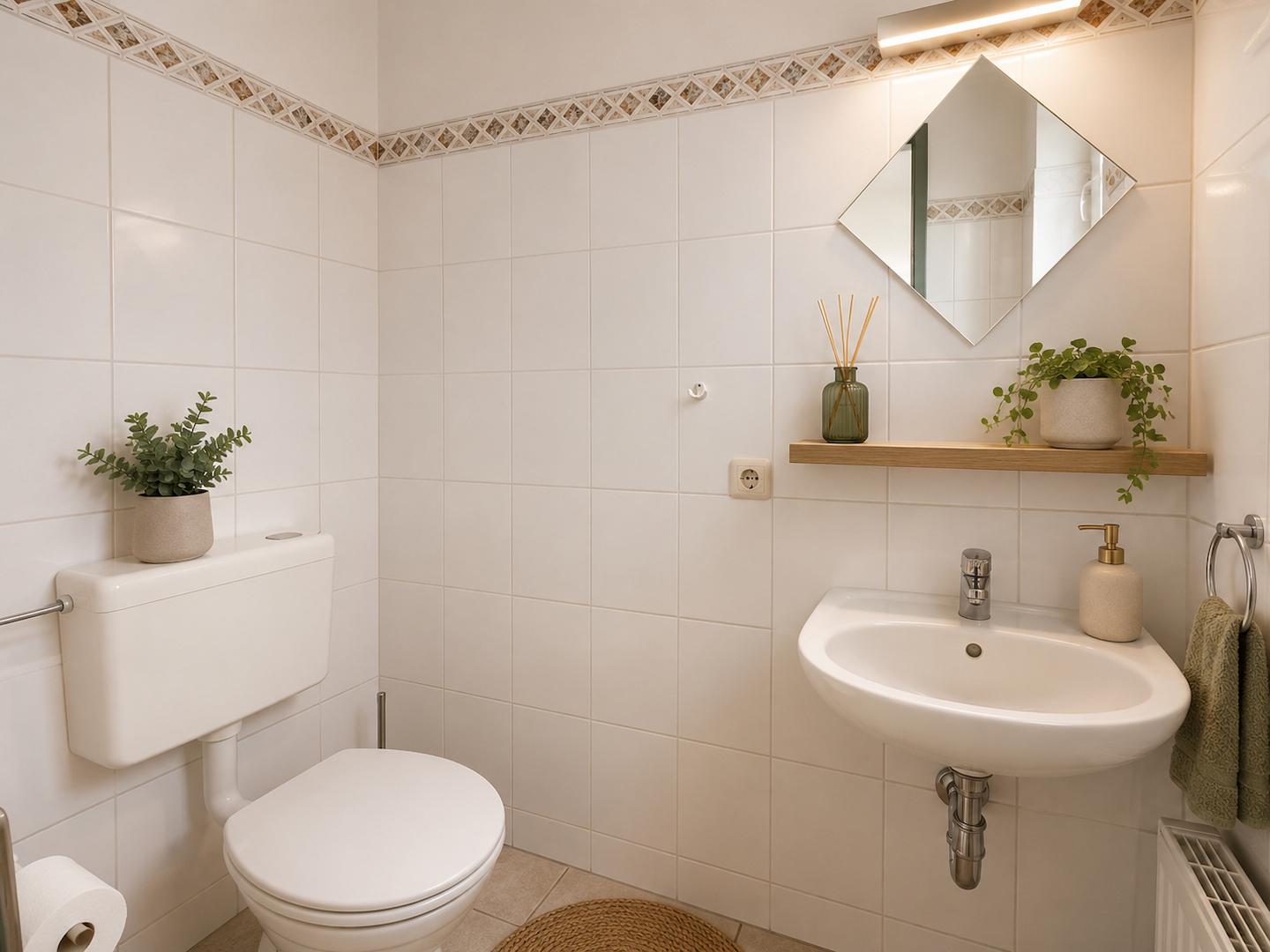 Badezimmer - virtuell eingerichtet