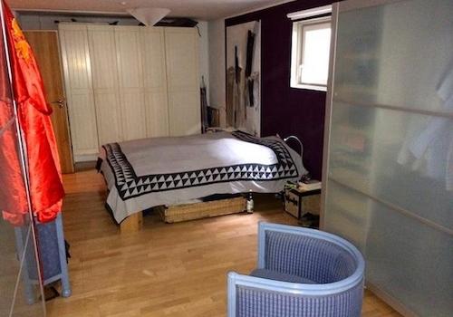 Schlafzimmer im KG