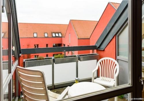 Balkon- Musterwohnung