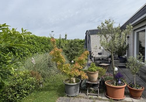 Rückansicht mit Garten