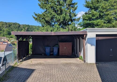 Carport Platz rechts