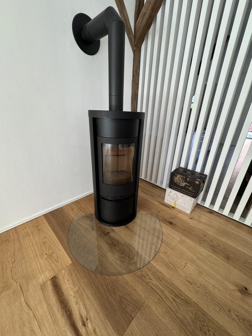 Ofen im Wohnzimmer