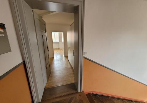 Eingang zu der Wohnung