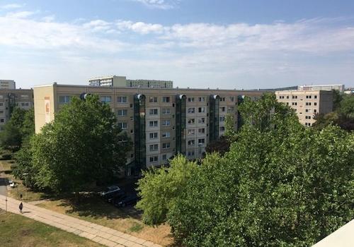 Ausblick Balkon
