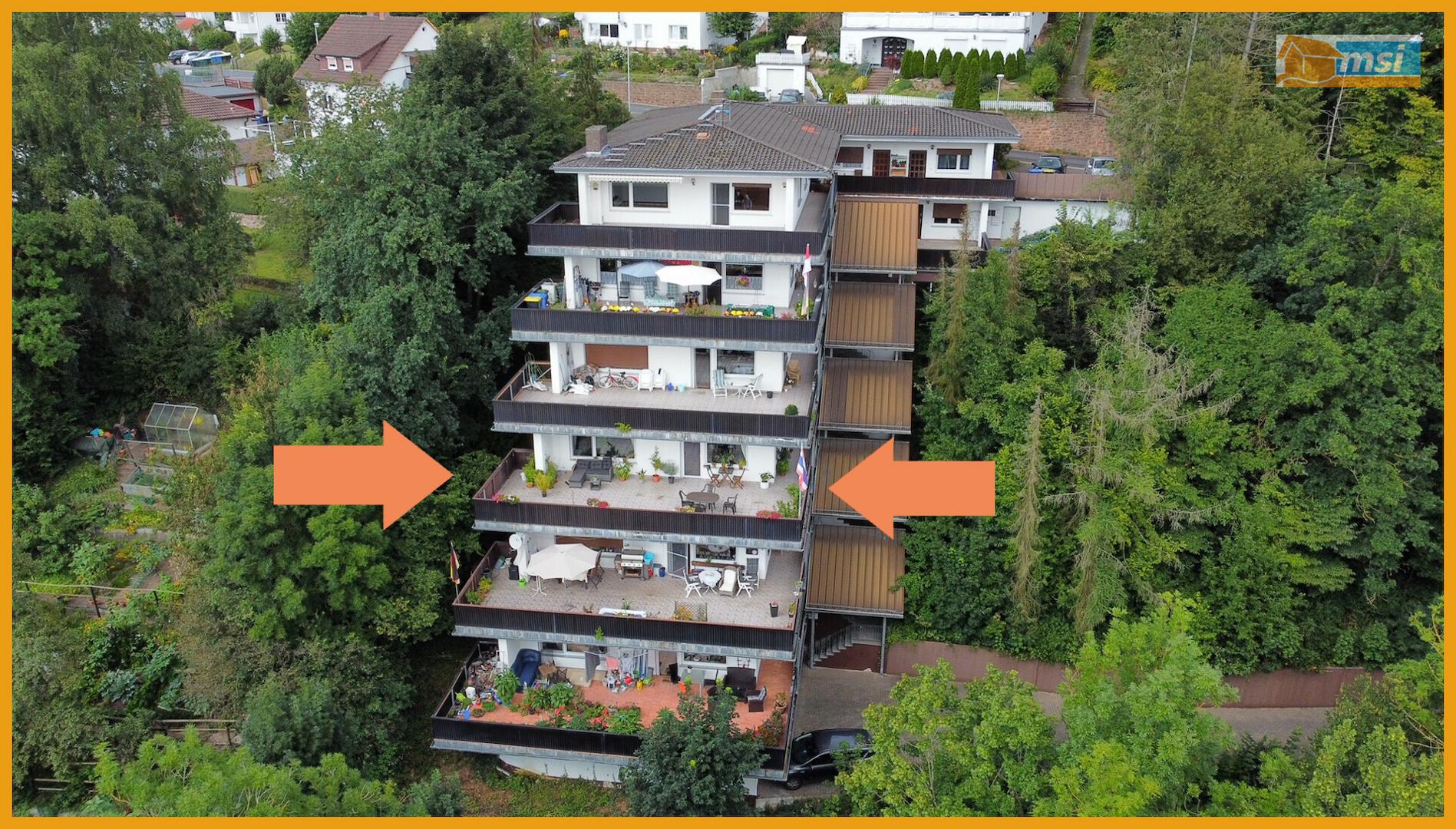 Blick auf das Haus