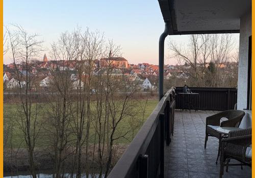 Zugang zur Terrasse