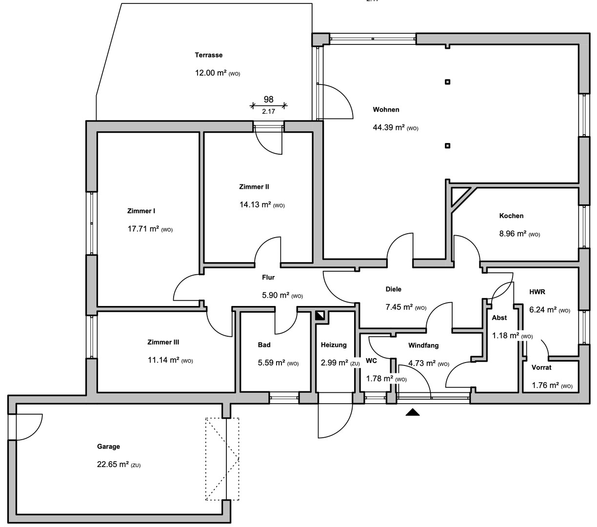 Grundriss Erdgeschoss