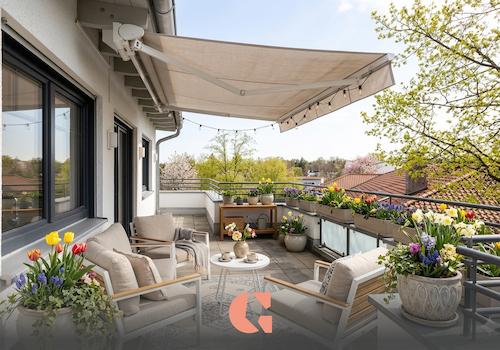 Terrasse Visualisierung