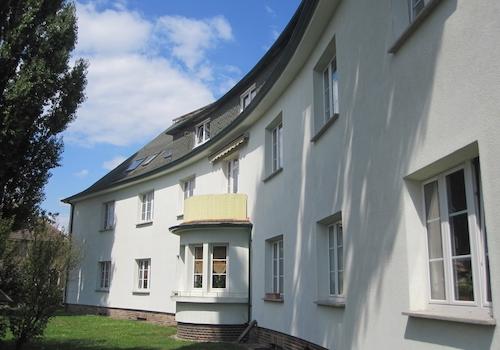 Rückansicht des Hauses