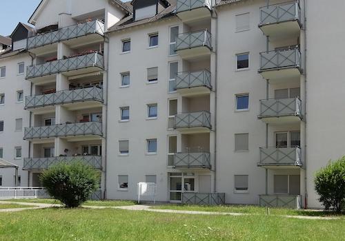 Hausansicht Häuser a und b