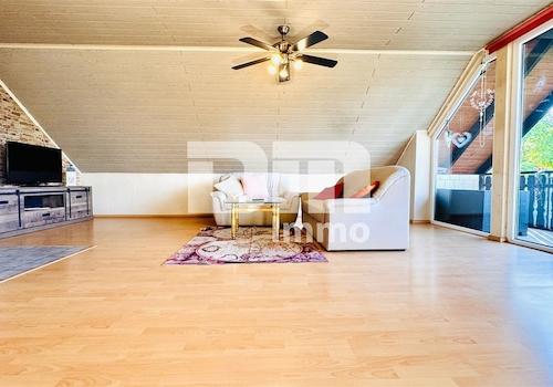 WE2 OG / DG Wohn / Esszimmer / Zugang Balkon