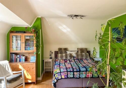 Schlafzimmer untere Wohnebene