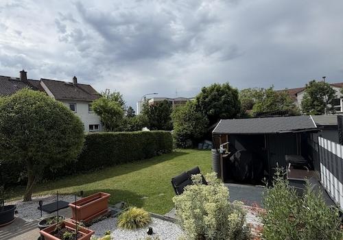 Gartenblick von der Terasse