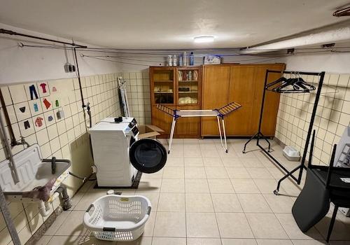 Waschküche und Heizung