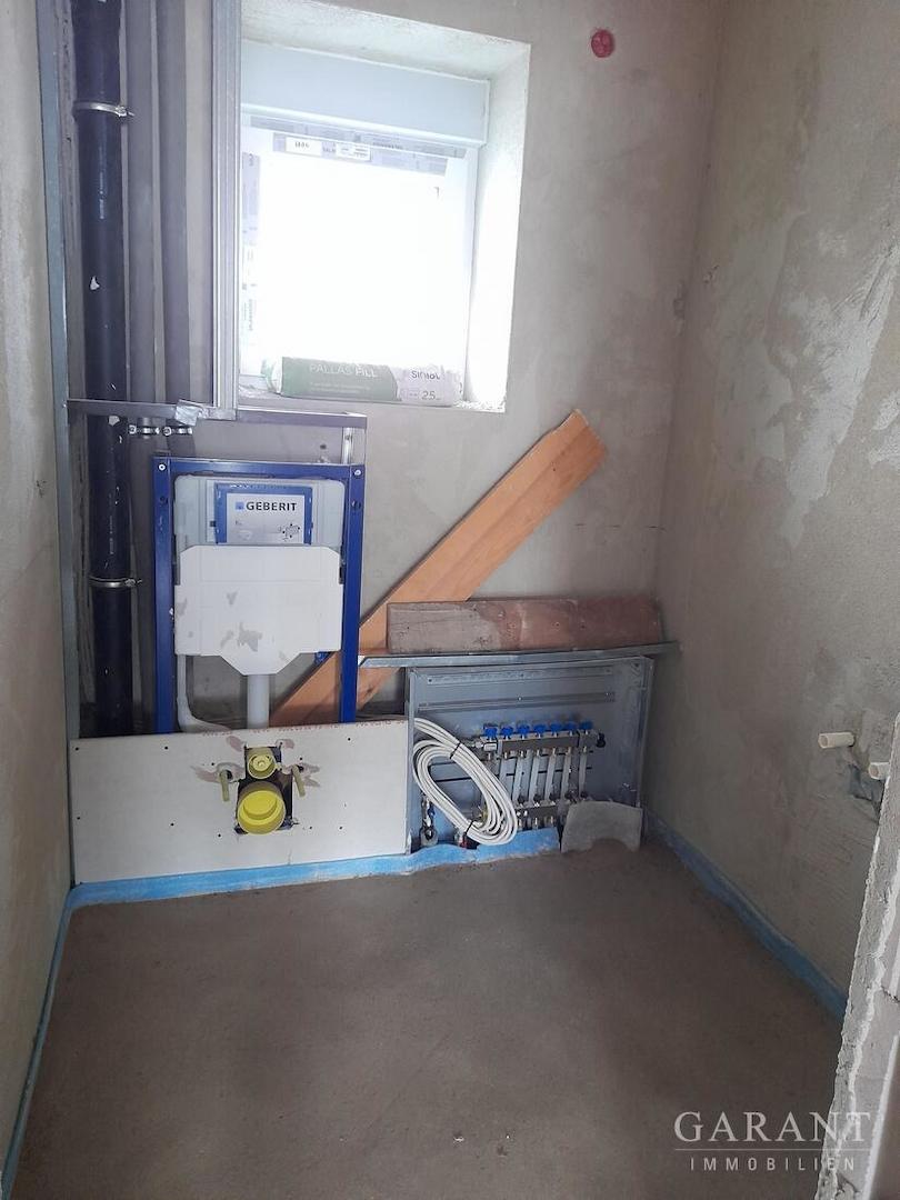 Gäste WC Rohbau
