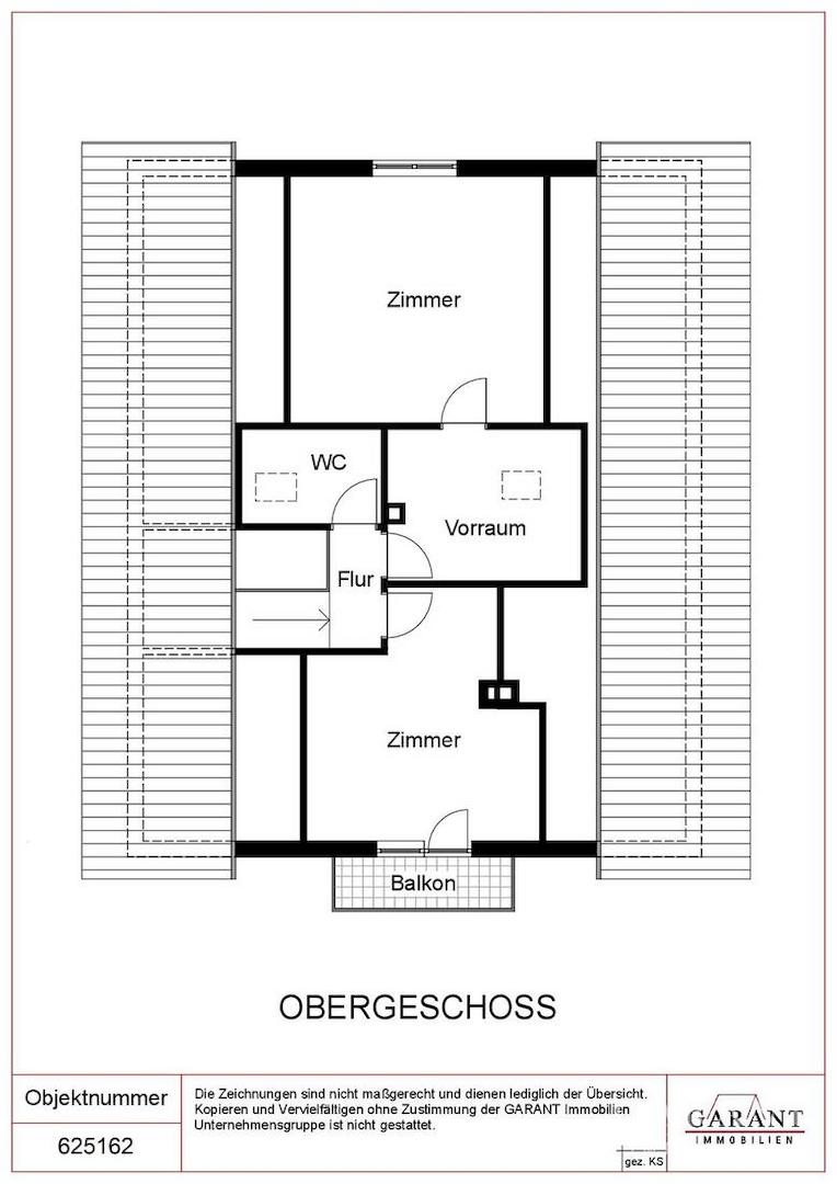 Grundriss Dachgeschoss