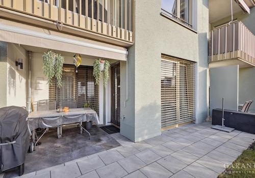 Sonnige Terrasse