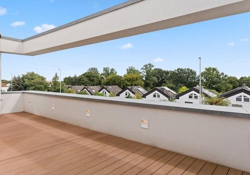 Dachterrasse im DG