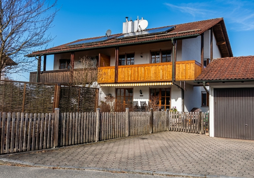 Ansicht von der Straße