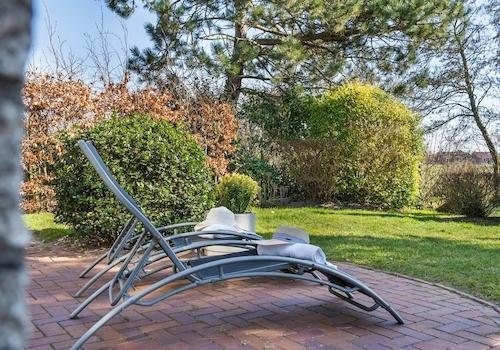 Terrasse, Blick auf Golfplatz